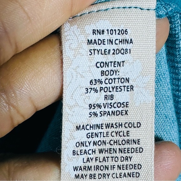 Soft Surroundings Adalyn Pullover Tunic Size XL Quarter-Zip Top Lightweight - Picture 11 of 13